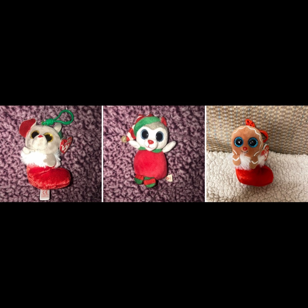 Bundles/juneau/jingly~ Christmas beanie boos🐶